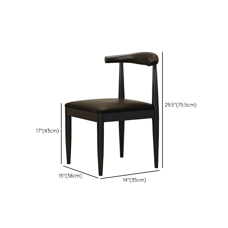 Industrial Style Rectangle Table Set 1/4/5 Pieces Dining Set with Metal Legs for Home Use