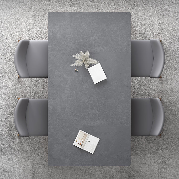 Contemporary 1/2/5/7 Pieces Furniture Stone Rectangle Dining Chairs Set for Condo