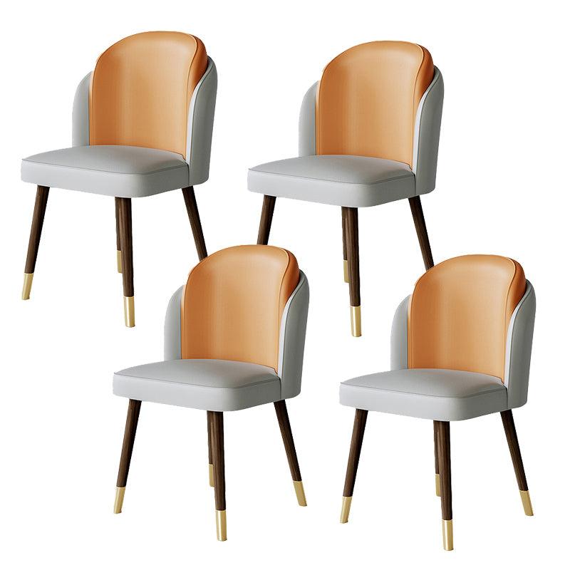 Modern 1/4/5/7 Pieces Dining Furniture Stone Rectangle Dining Chairs Set in Gray