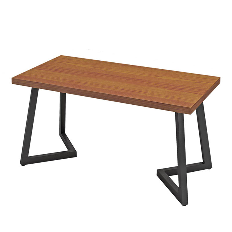 Industrial Dining Set 1/3/5 Pcs Solid Wood Top Dining Table with Upholstered Chairs