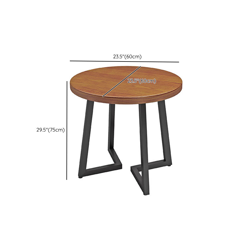 Industrial Dining Set 1/3/5 Pcs Solid Wood Top Dining Table with Upholstered Chairs