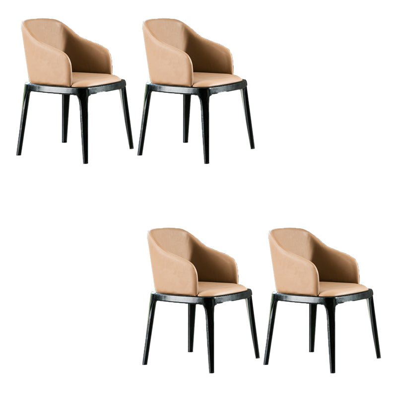 Kitchen Home Upholstered Dining Chairs Faux Leather Parsons Chair