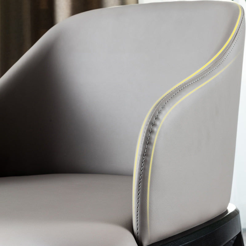 Kitchen Home Upholstered Dining Chairs Faux Leather Parsons Chair