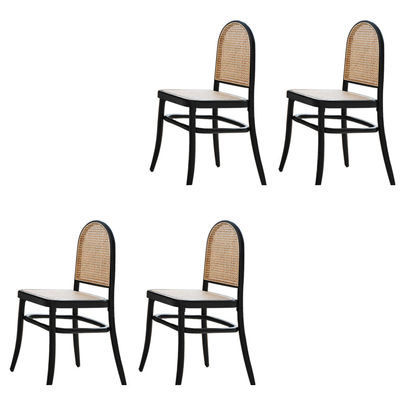 Solid Wood Side Chair Modern Indoor Dining Chair for Home Use