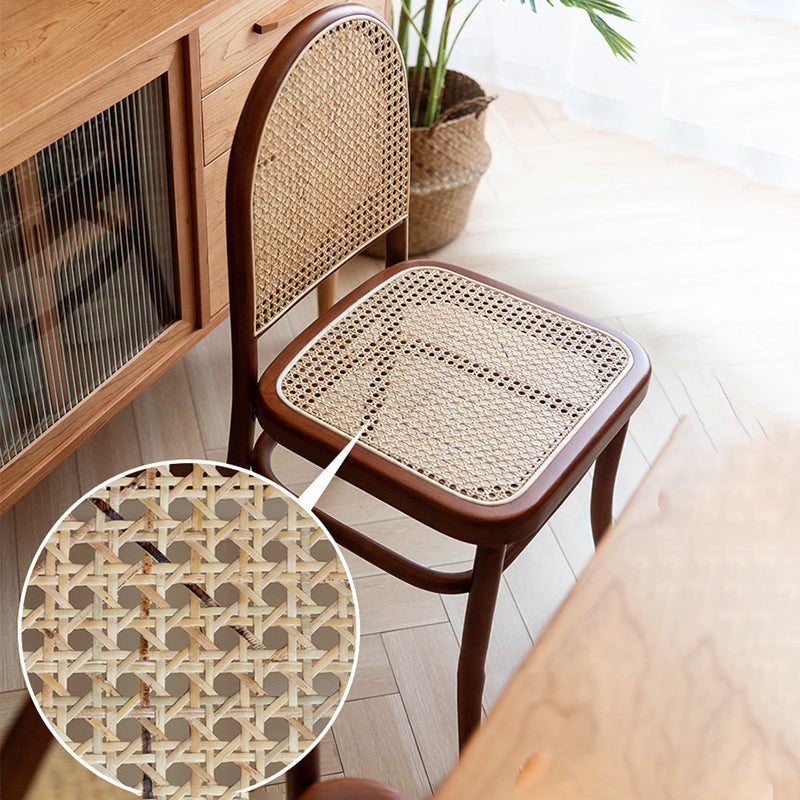 Solid Wood Side Chair Modern Indoor Dining Chair for Home Use