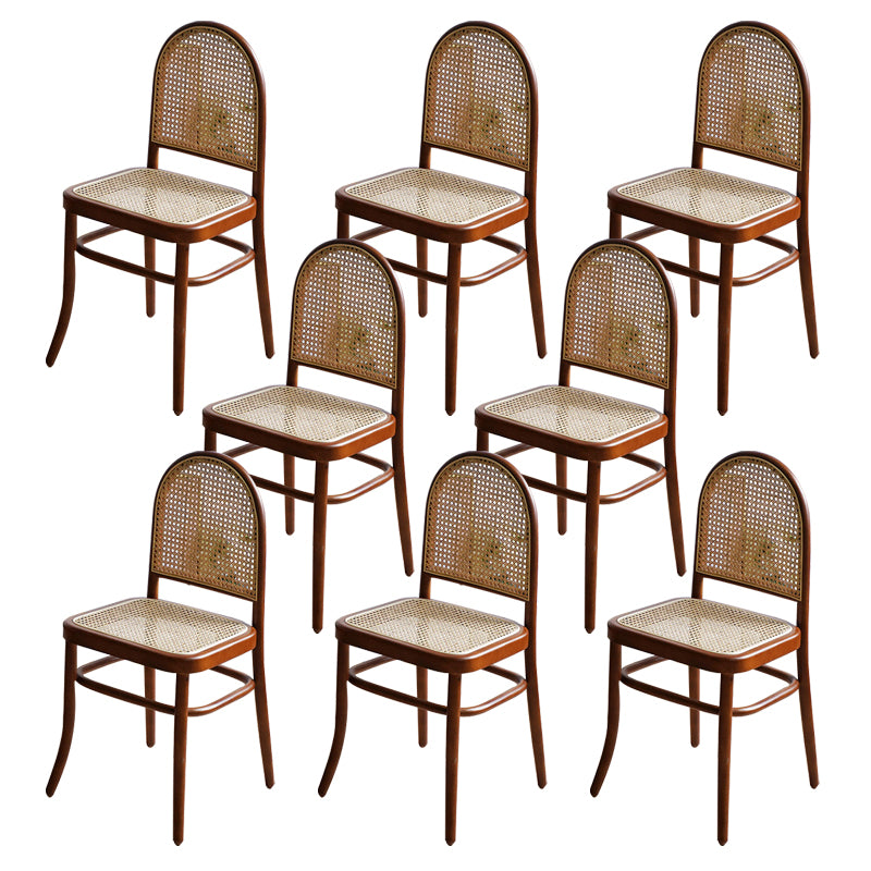 Solid Wood Side Chair Modern Indoor Dining Chair for Home Use