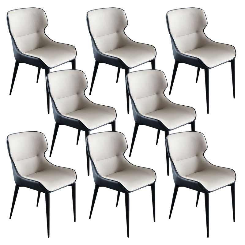 Dining Room Home Side Chair Upholstered Armless Dining Chair