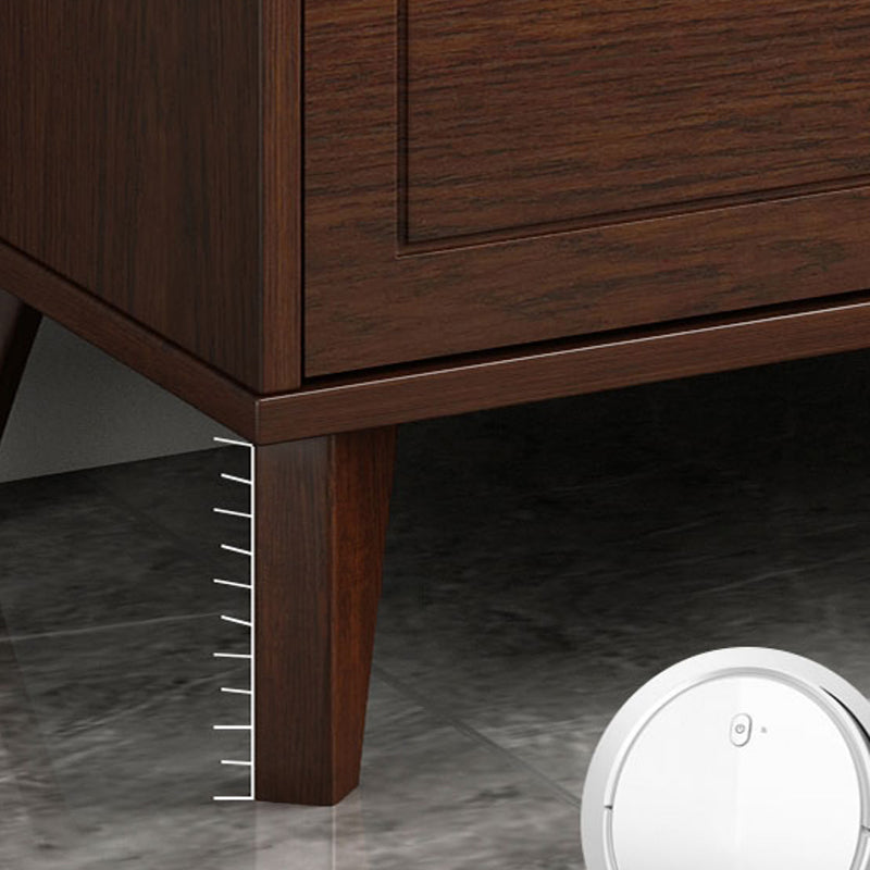 Contemporary Glam Storage Chest Dresser Wooden Chest with Drawers