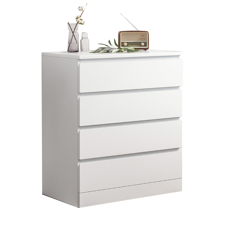 Contemporary Storage Chest Manufactured Wood Dresser with 3/4/5/6 Drawers