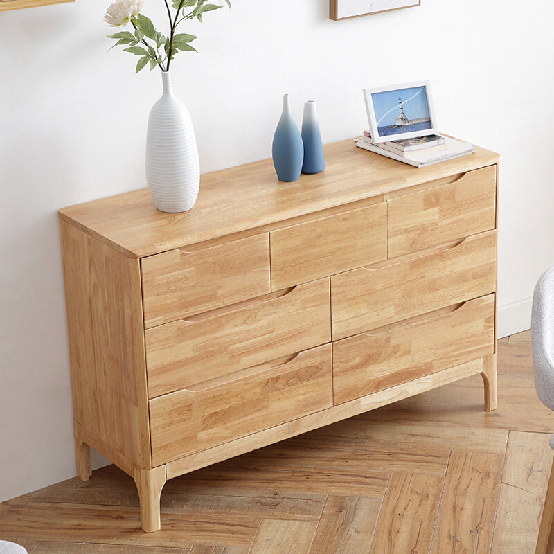 15.6" Width Solid Wood Storage Chest Dresser Modern Storage Chest
