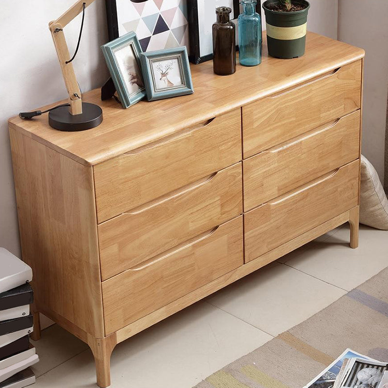 15.6" Width Solid Wood Storage Chest Dresser Modern Storage Chest