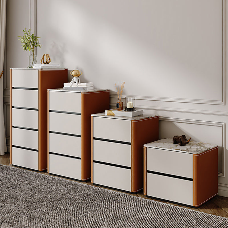 Modern Storage Chest Dresser Stone Storage Chest with 2/3/4/5 Drawers