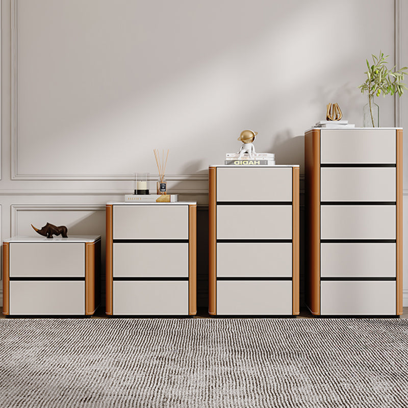 Modern Storage Chest Dresser Stone Storage Chest with 2/3/4/5 Drawers