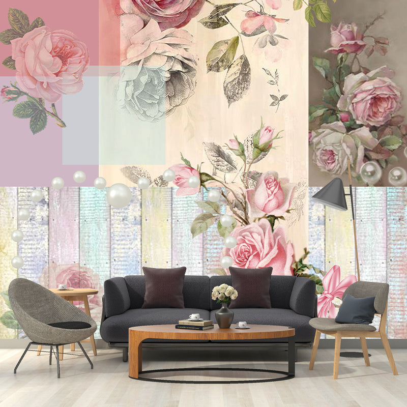 Environment Friendly Wall Mural Wallpaper Plants Sitting Room Wall Mural