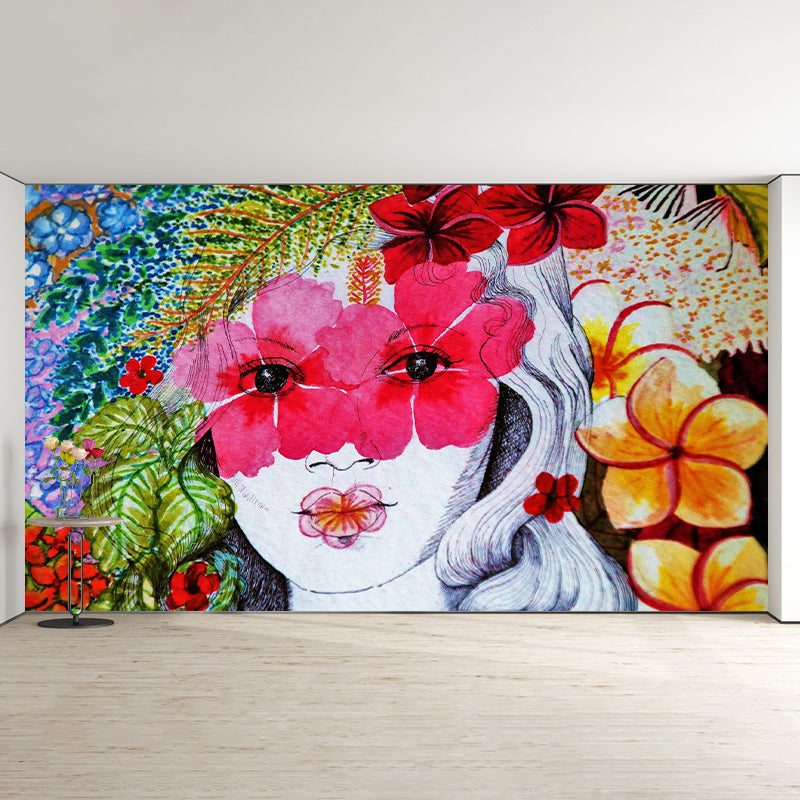 Environment Friendly Mural Wallpaper Portraiture Bedroom Wall Mural