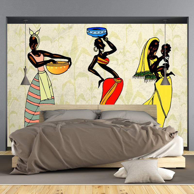 Environment Friendly Mural Wallpaper Portraiture Bedroom Wall Mural