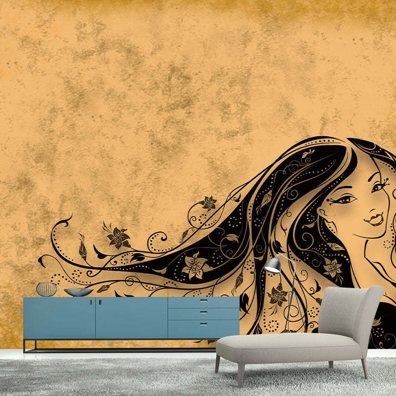 Environment Friendly Mural Wallpaper Portraiture Bedroom Wall Mural