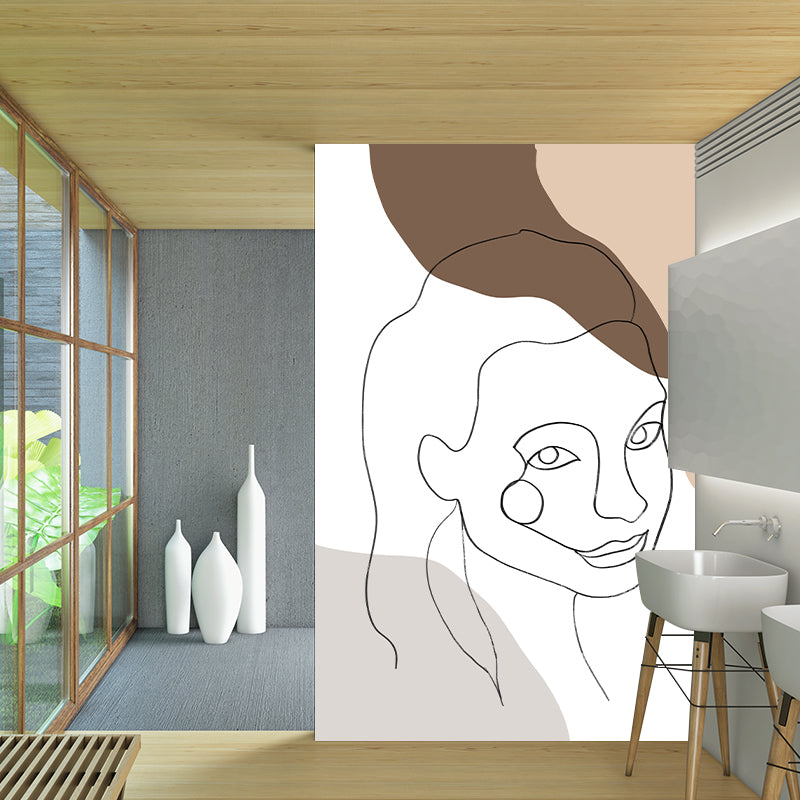 Environment Friendly Mural Wallpaper Portraiture Bedroom Wall Mural