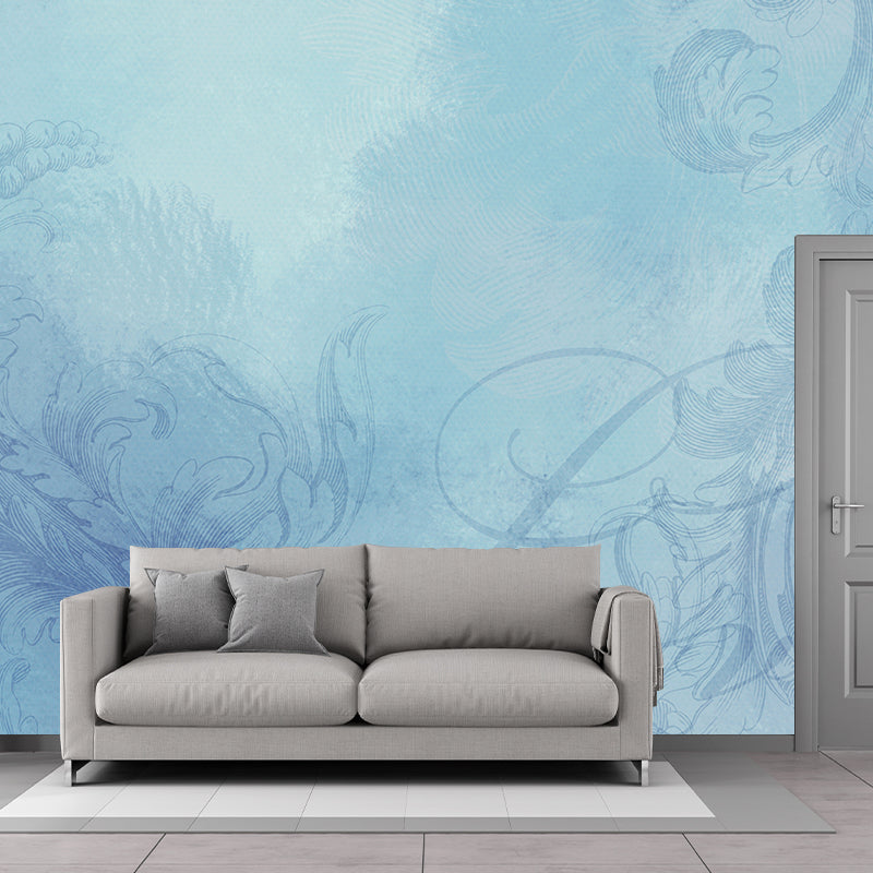 Plants Painting Mural Wallpaper Illustration Indoor Wall Mural