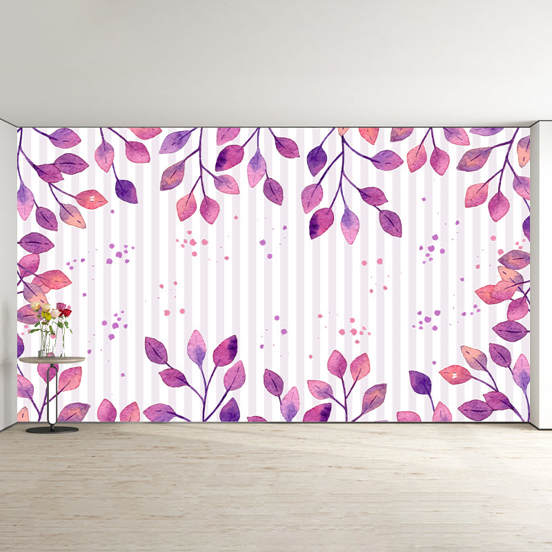 Plants Painting Mural Wallpaper Illustration Indoor Wall Mural