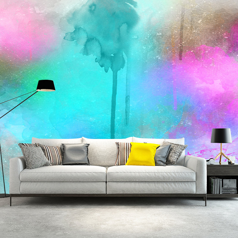 Illustration Stain Resistant Mural Wallpaper Abstract Indoor Wall Mural