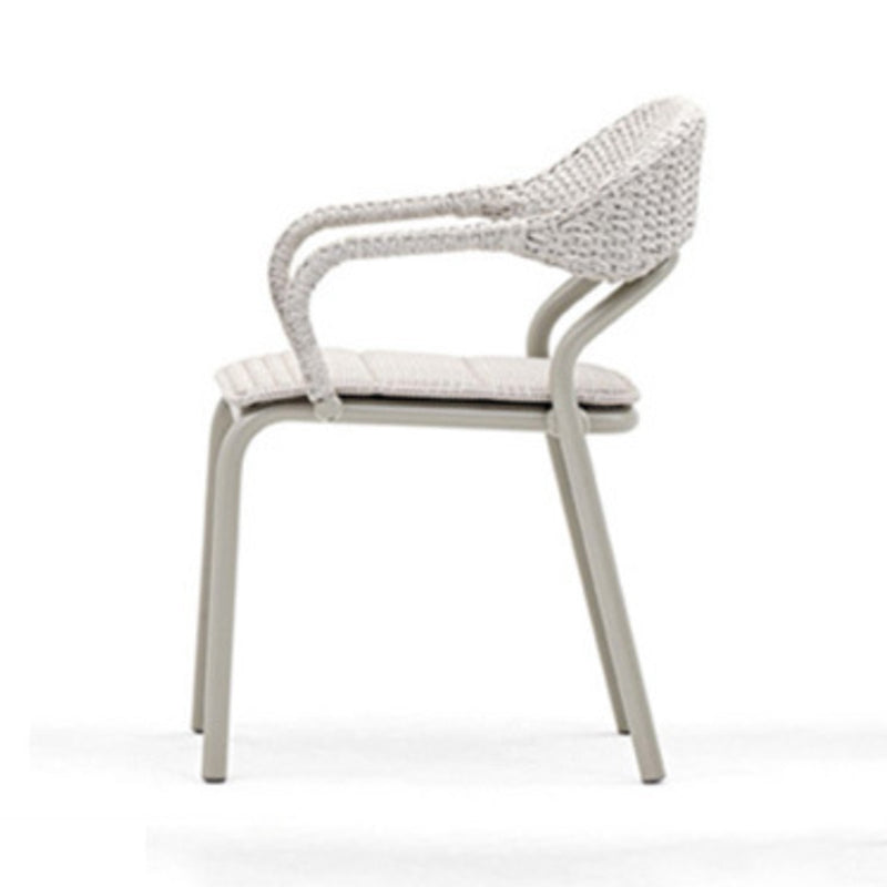 Boho Stone Top Dining Set 1/5/7 Pcs Dinette Table Set with Rattan Chairs