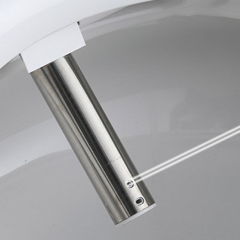 Modern Concealed Tank Toilet Bowl Skirted ABS Floor Mount Flush Toilet with Seat