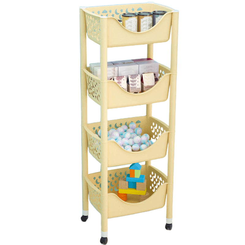 Modern Antique Finish Shelf Bookcase Plastic Standard Bookshelf with Shelves