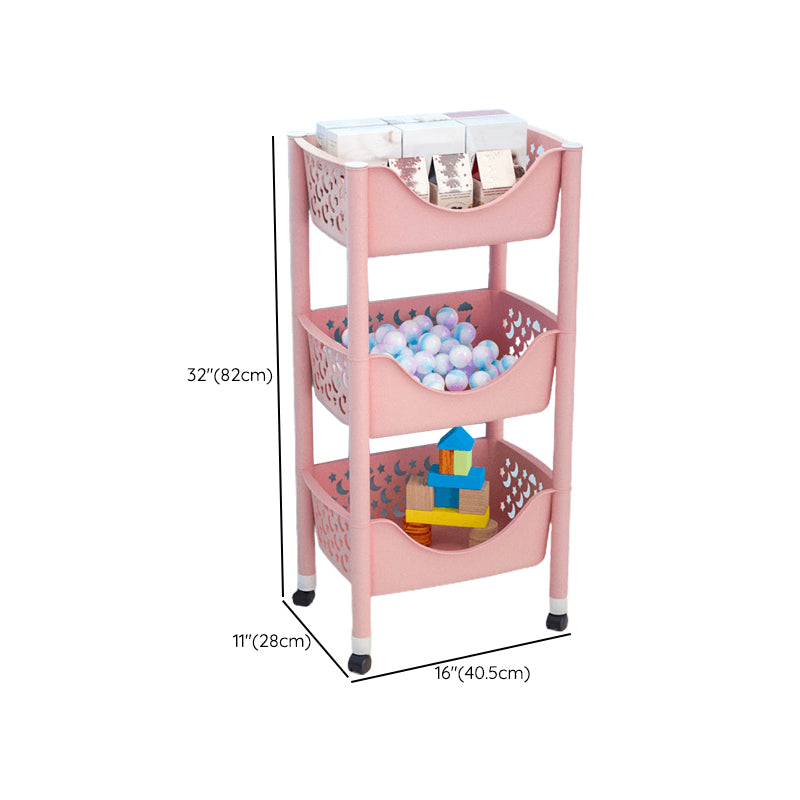 Modern Antique Finish Shelf Bookcase Plastic Standard Bookshelf with Shelves