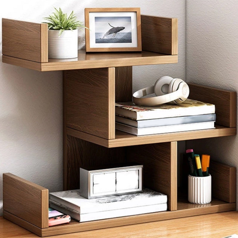 Urban Open Shelf Bookcase Engineered Wood Book Shelf with Shelves for Study Room