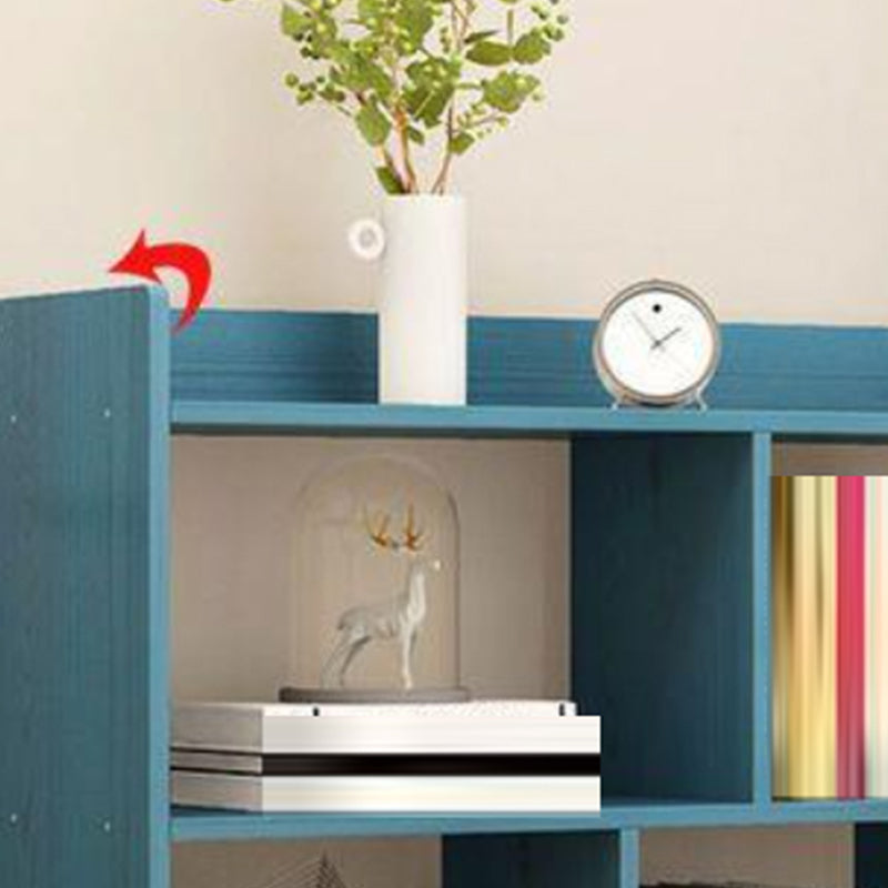 Scandinavian Engineered Wood Bookshelf Standard Open Back Bookcase