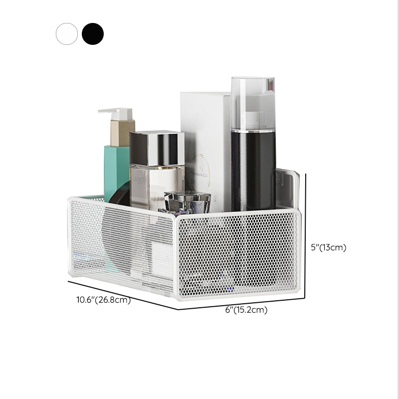 Industrial Floating Bookshelf Closed Back Metal Bookcase with Shelves