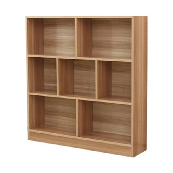 Scandinavian Standard Bookcase Closed Back Engineered Wood Bookshelf