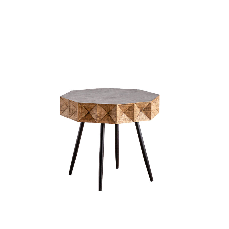 French Country Side Table Fully Assembled Accent Side Table for Bedroom