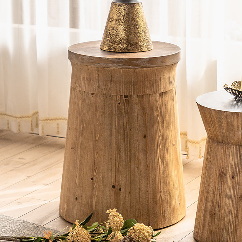 French Country Side Table Fully Assembled Accent Side Table for Bedroom