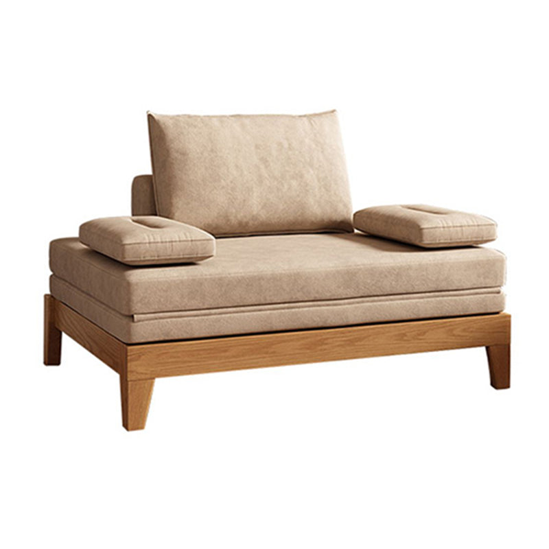 37" Wide Contemporary Futon Sofa Bed Pillow Back Sleeper Sofa