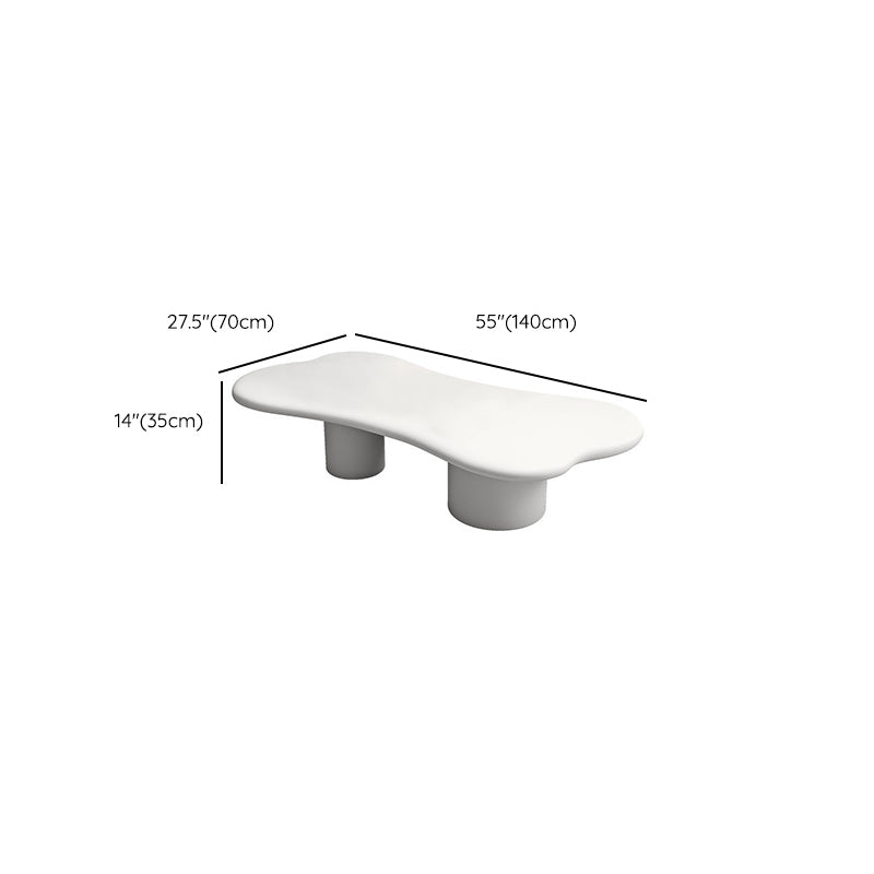 Wooden Geometric Contemporary Coffee Table Single Coffee Table