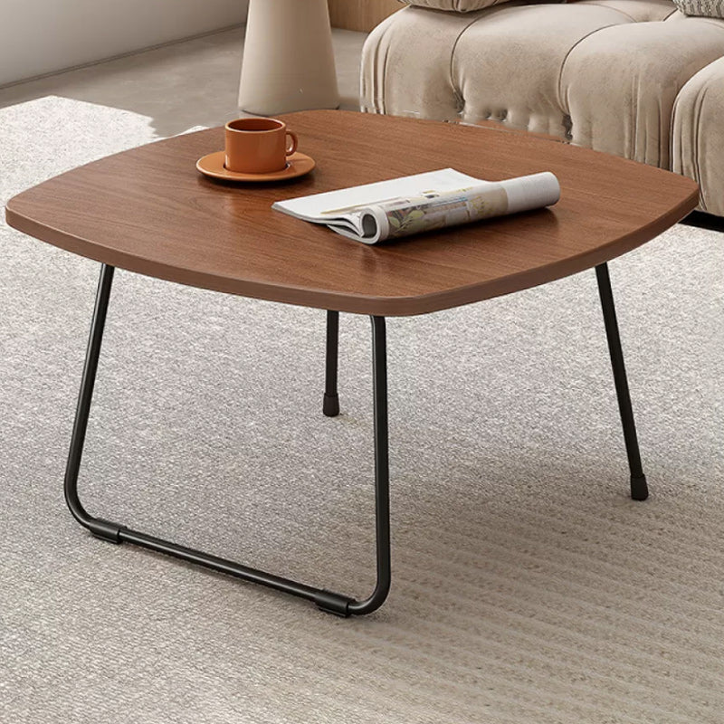 Contemporary Frame 1 Coffee Table Frame Wood Single Cocktail Table