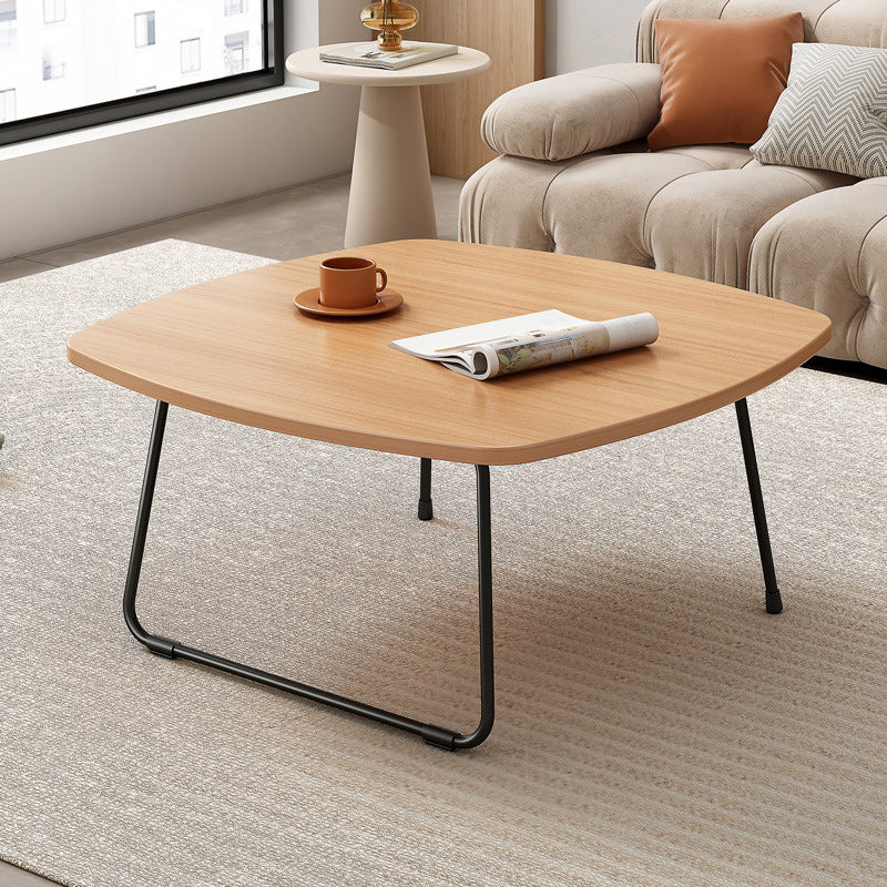 Contemporary Frame 1 Coffee Table Frame Wood Single Cocktail Table