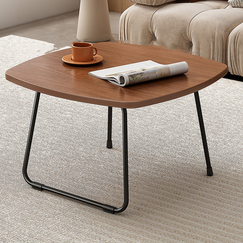 Contemporary Frame 1 Coffee Table Frame Wood Single Cocktail Table