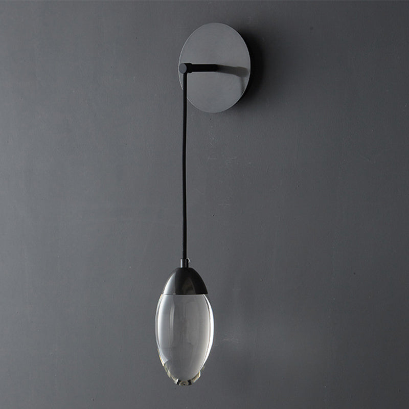 Post-Modern Wall Sconce Crystal LED Sconce Lighting for Bedroom