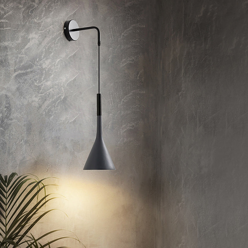 Contemporary Wall Light Metallic Wall Light Sconce for Kids' Room