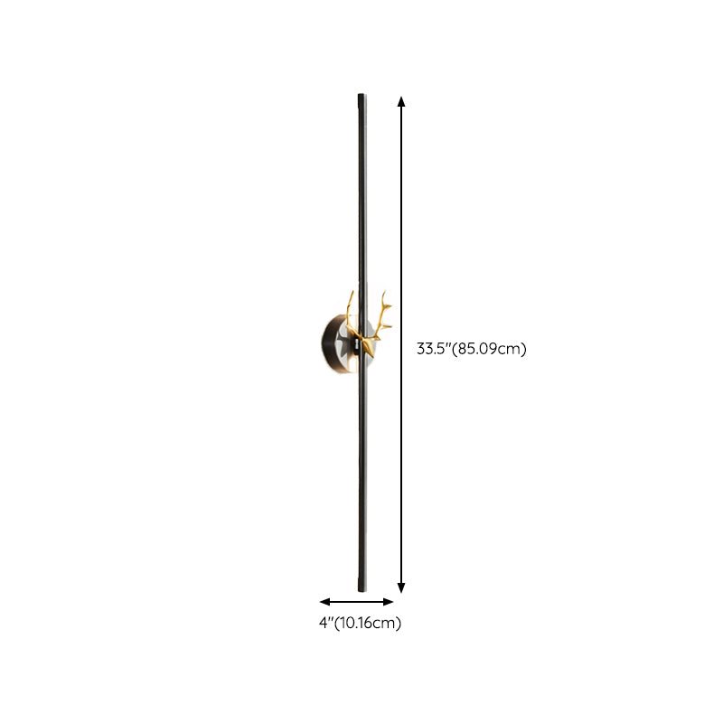 Modern Wall Light Fixture Metal 1 Light Wall Mounted Lighting for Dining Room