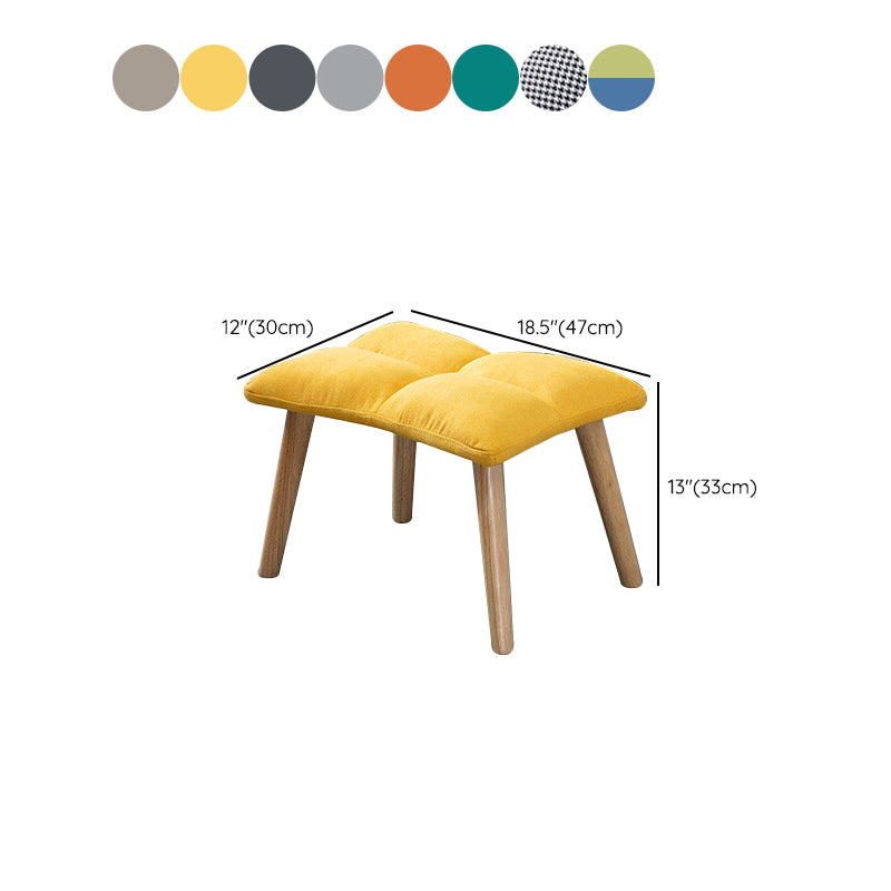 Modern Nursery Sofa Rocking Chair Indoor Rocking Chair with Ottoman