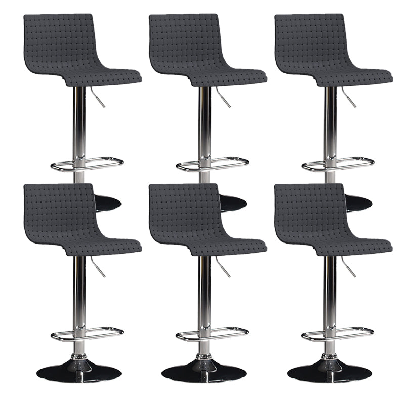 Plastic Bar Stool Adjustable Height Counter Stool for Bristol