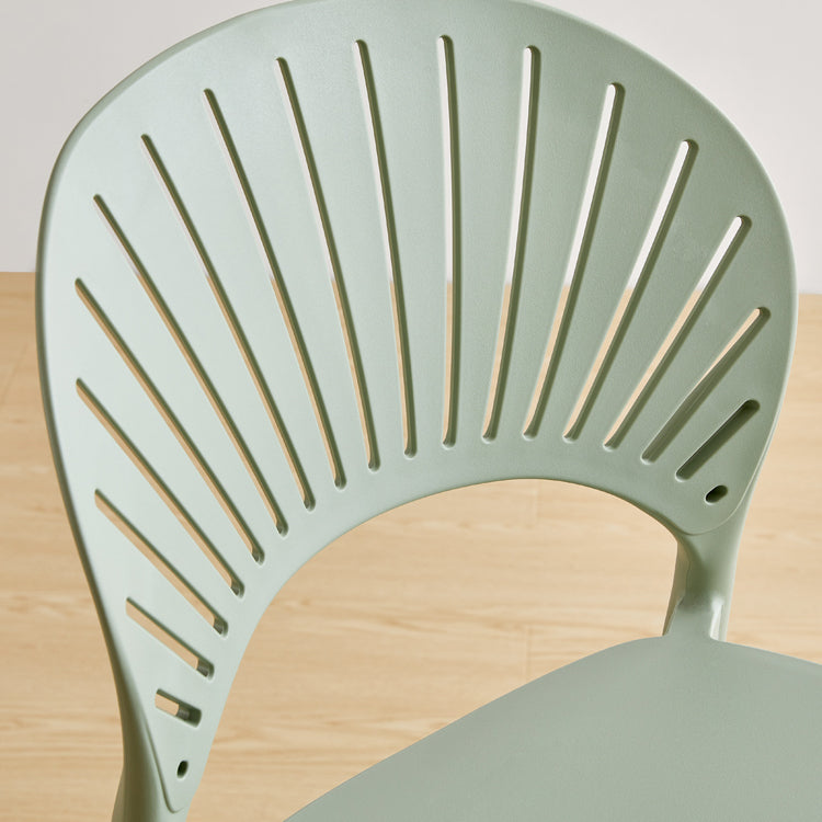 Industrial Armless Low Back Bar Stool Indoor Stackable Plastic Bar Stool