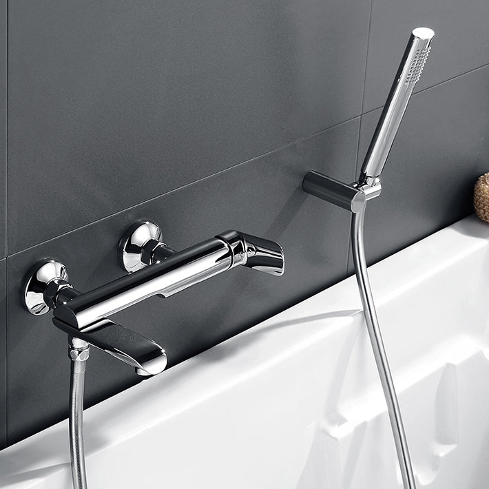 Tub Spout Trim Bathroom Wall Mounted One Handle Bathtub Faucet