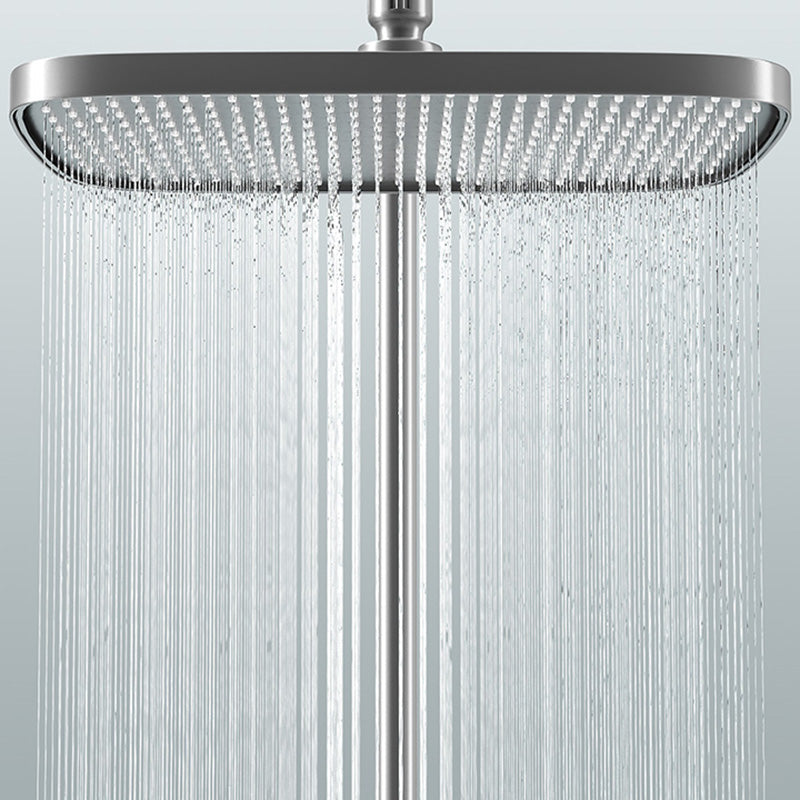 Contemporary Shower Set Slide Bar Handheld Shower Head Wall Mounted Shower System
