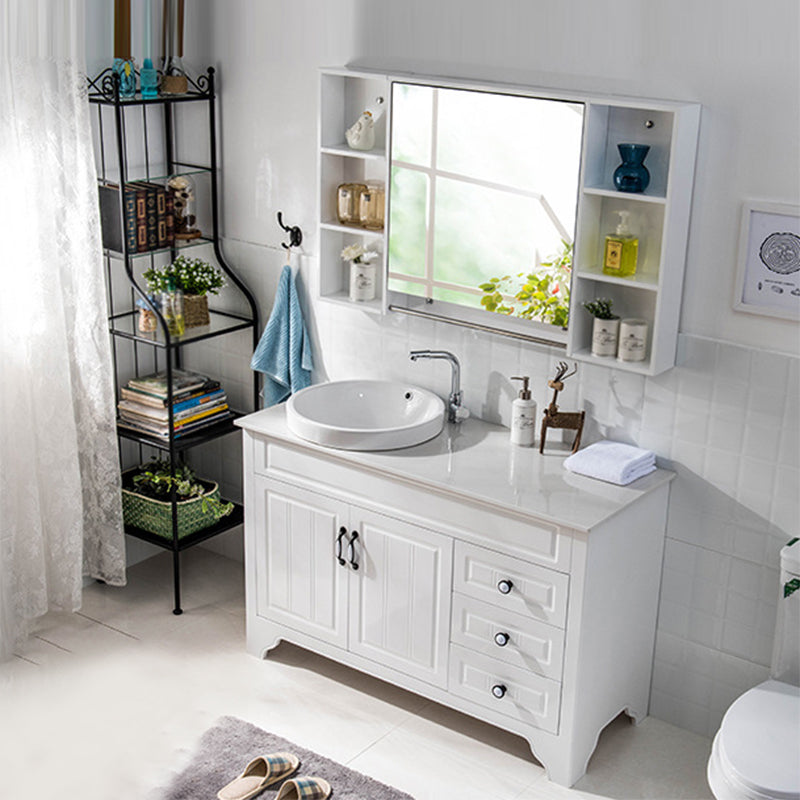 Modern Bathroom Vanity Set Wooden Freestanding Bathroom Vanity Set