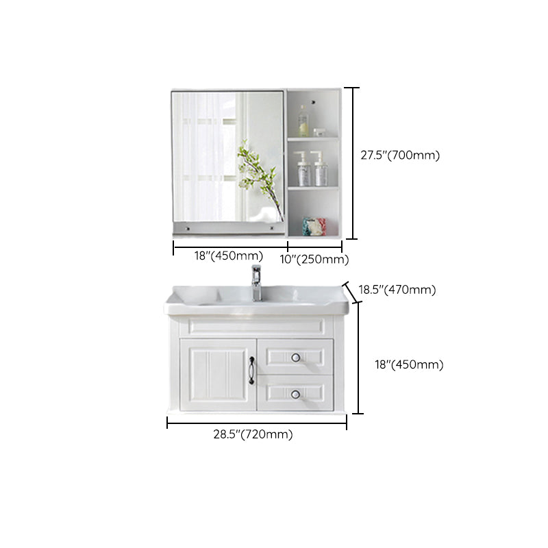 Modern Bathroom Vanity Set Wooden Freestanding Bathroom Vanity Set